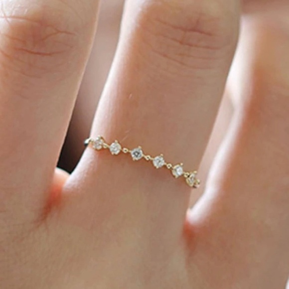 Dainty CZ Ring - Picture 2 of 6